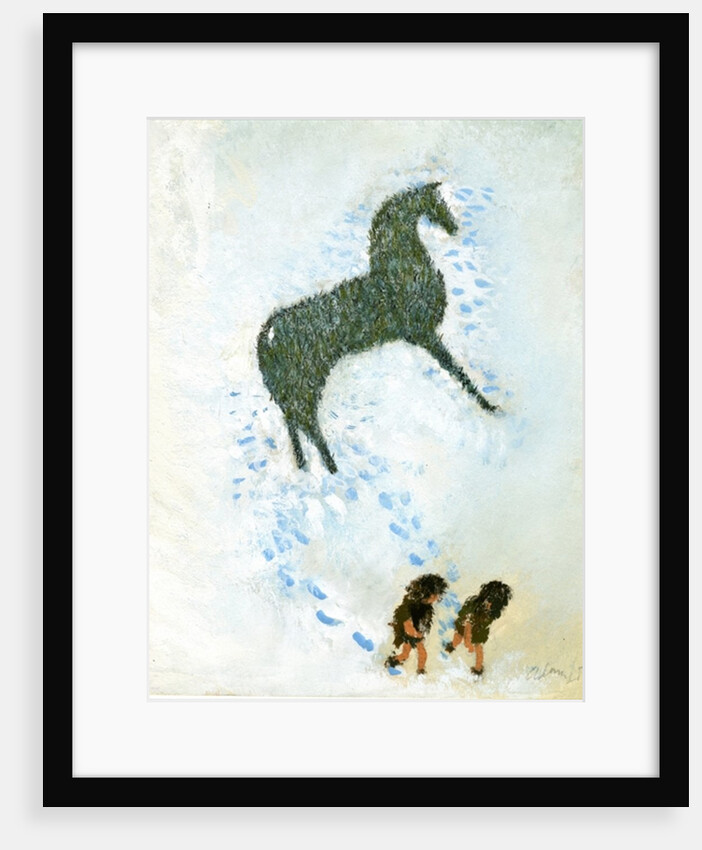 Not a white horse by George Adamson