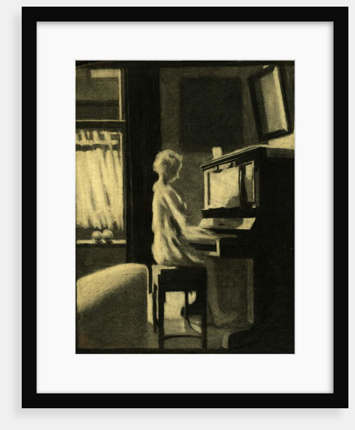 Dorothy Playing the Piano, 30th November 1931 by George Adamson