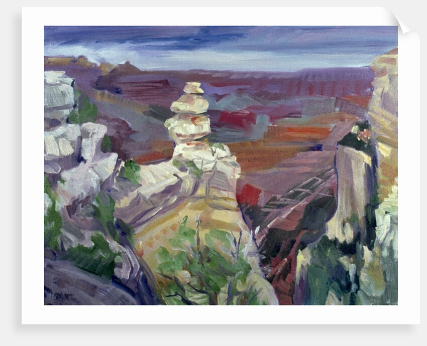 Famous Rock, Grand Canyon, 2000 by Howard Ganz