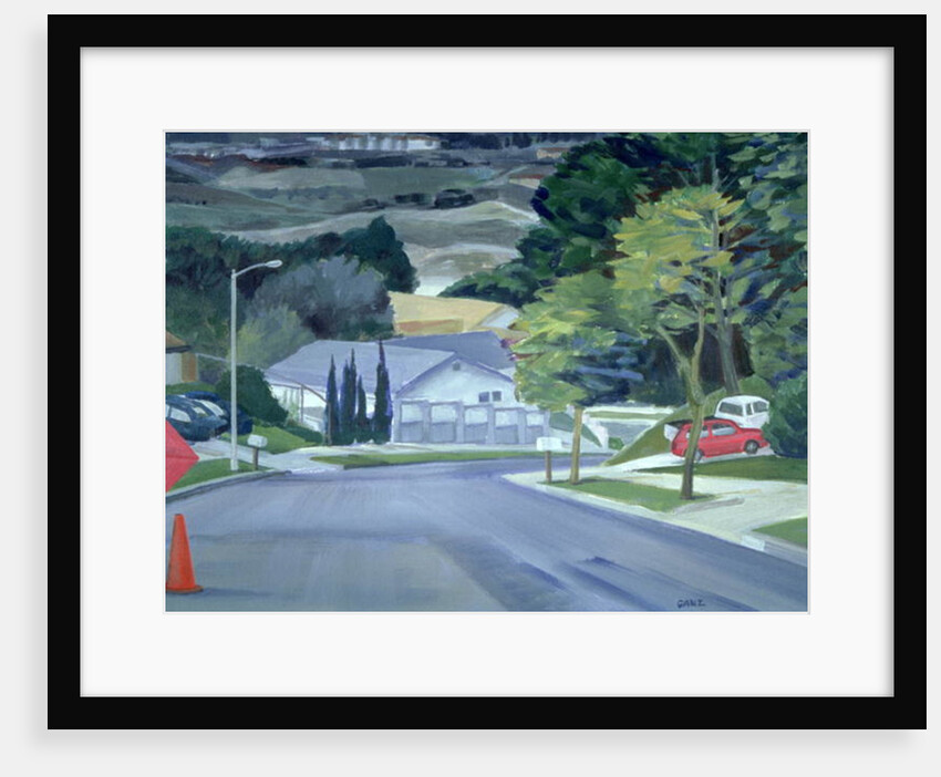 Looking Down My Street, 2000 by Howard Ganz