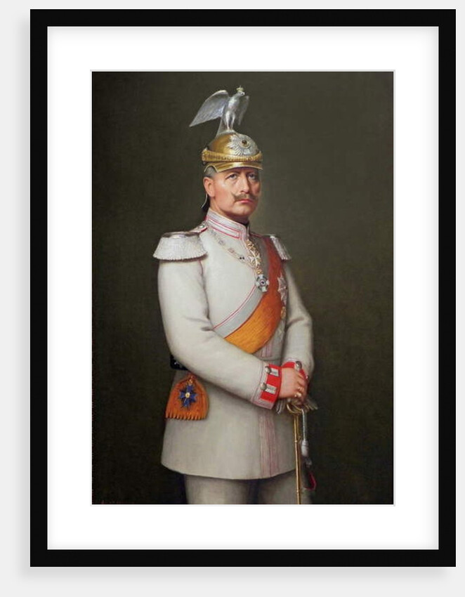 Kaiser Wilhelm II, 1910 by Adolf Emil Hering