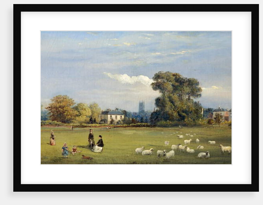 Spa Grounds, Gloucester, c.1875 by Edward Smith
