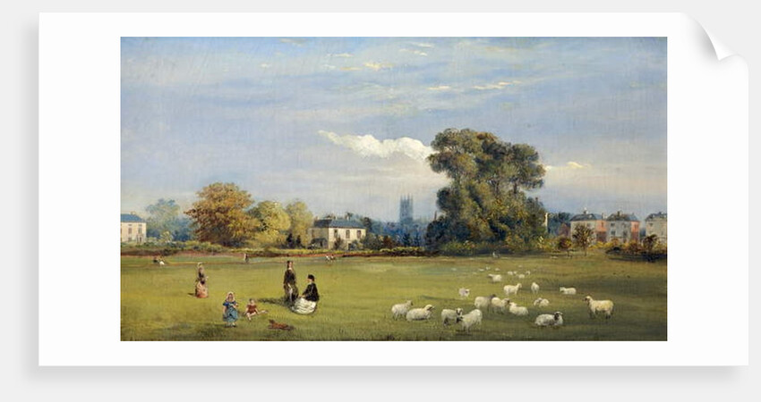Spa Grounds, Gloucester, c.1875 by Edward Smith