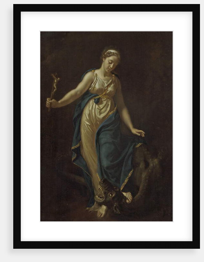 St. Margaret and the Dragon, 1714 by Adriaan van der Werff