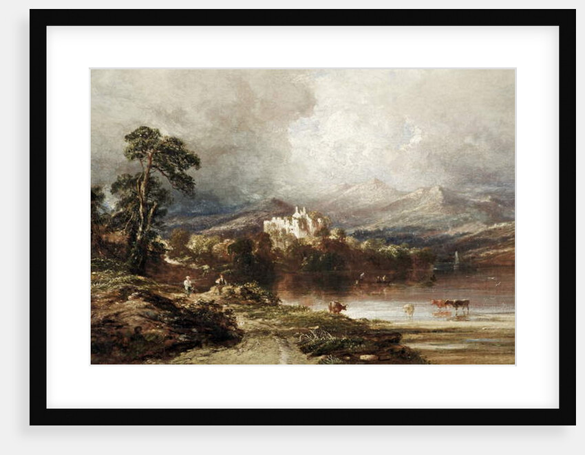 Dunstaffnage Castle, Argyllshire, Scotland by Anthony Vandyke Copley Fielding