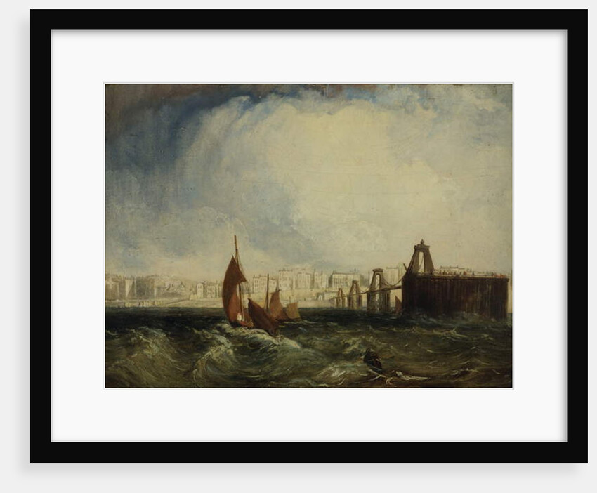 Brighton from the Sea by William Clarkson Stanfield