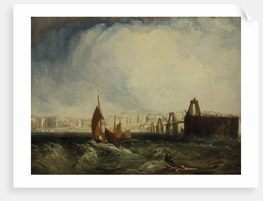 Brighton from the Sea by William Clarkson Stanfield