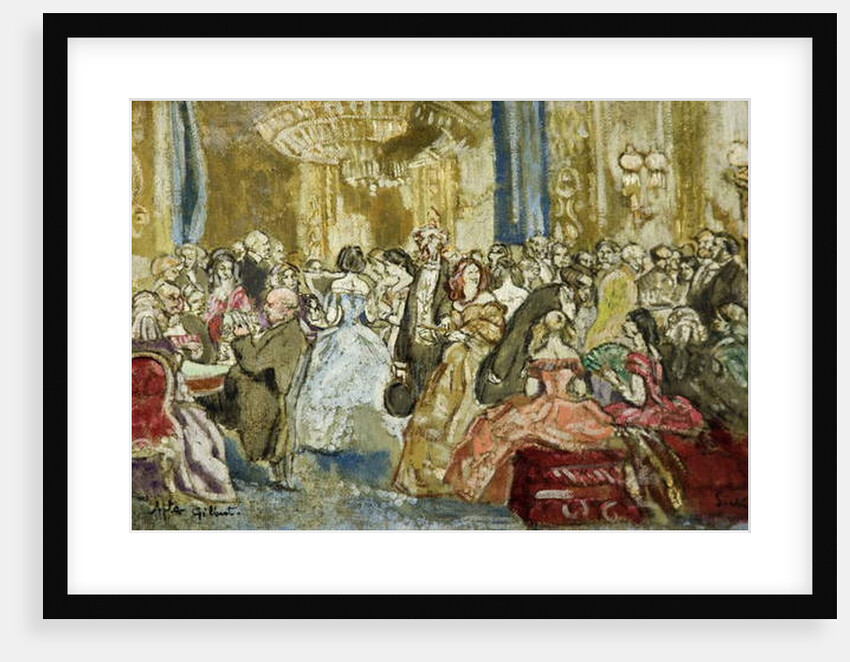 Glencora, after John Gilbert by Walter Richard Sickert