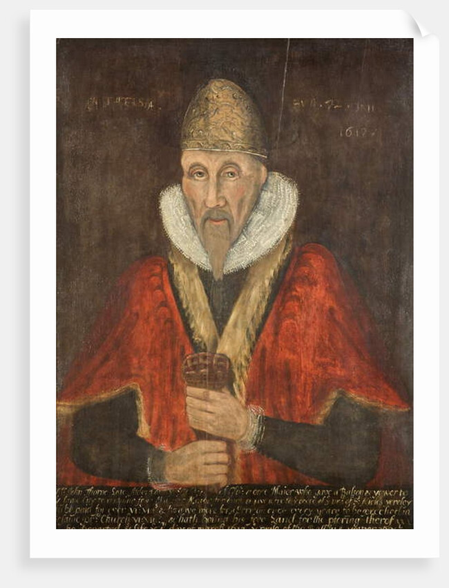 John Thorne, c.1605 by English School
