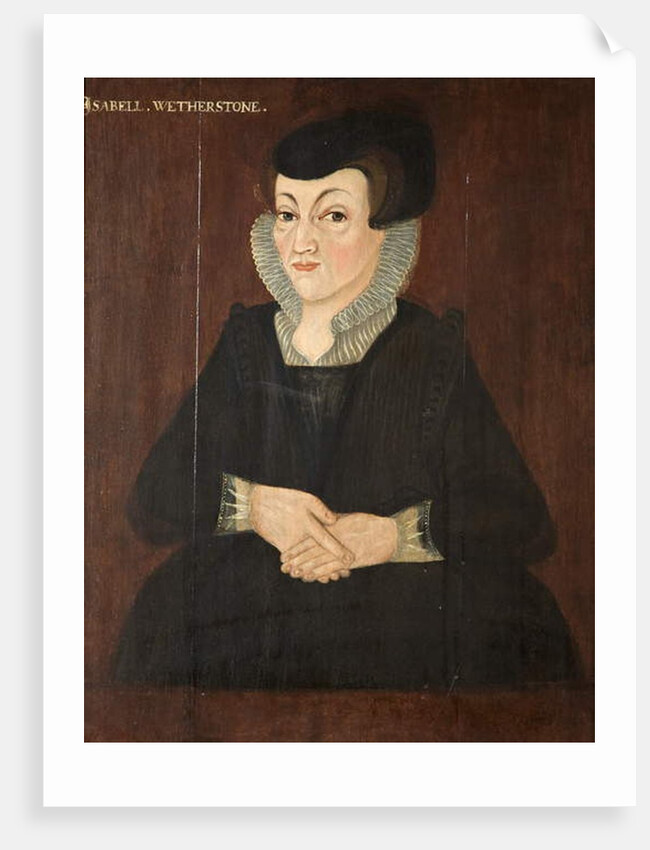 Isabell Wetherstone, c.1605 by English School