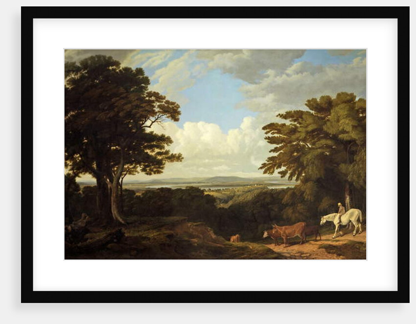 Newnham-on-Severn, Gloucestershire, from Dean Hill by William Turner