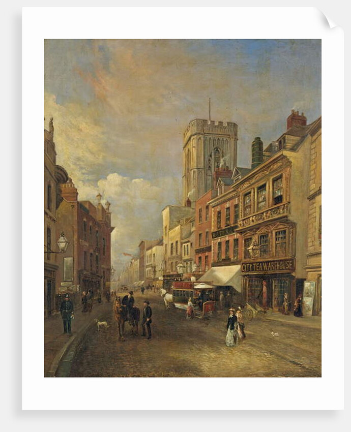 Southgate Street, Gloucester, c.1875 by Edward Smith