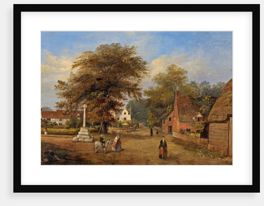 Hempsted Village, Gloucestershire, c.1880 by Edward Smith