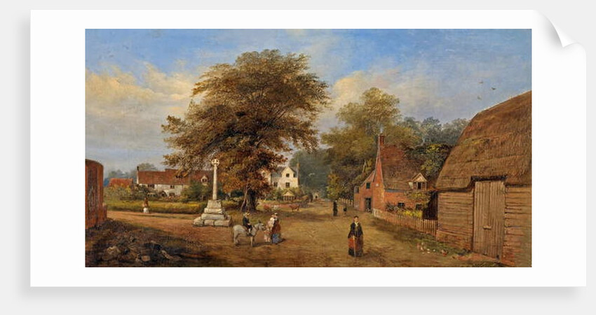 Hempsted Village, Gloucestershire, c.1880 by Edward Smith