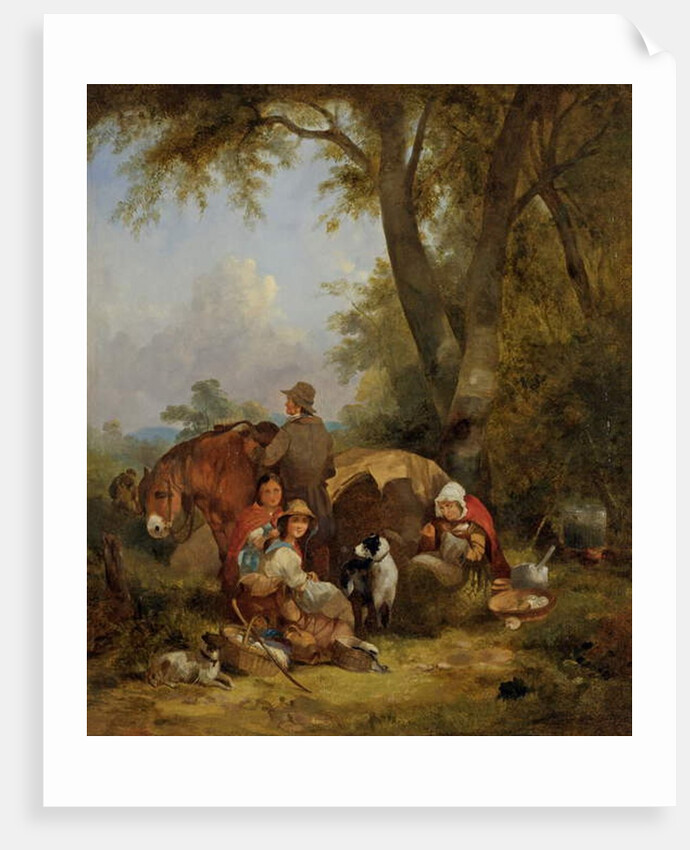 Gypsy Encampment by William Snr. Shayer