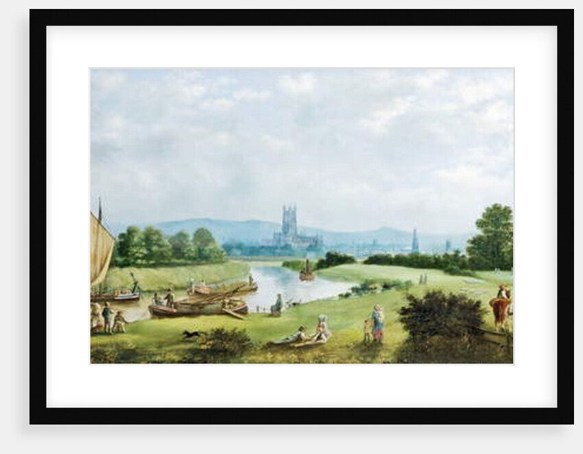 Glorious Summer, Gloucester from the North West, 1879 by G. F. Walton