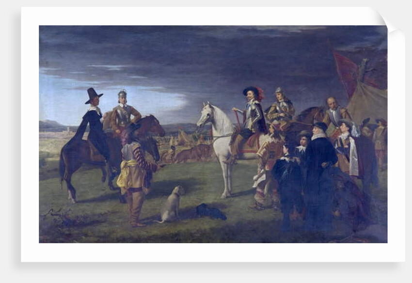 The Siege of Gloucester, 1643, 1860 by Robert Dowling