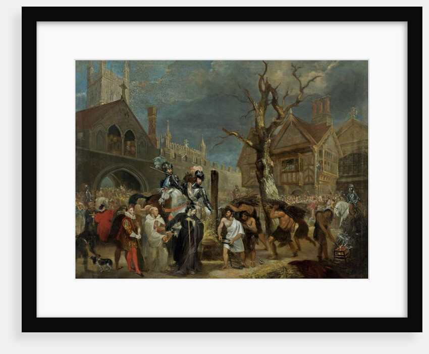 Martyrdom of Bishop Hooper by Michael William Sharp