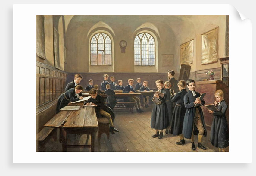 The Blue Coat School Gloucester, 1879-90 by John Kemp
