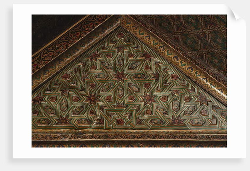 Kasbah of Thamiel glaoui, ceiling detail by School Moroccan