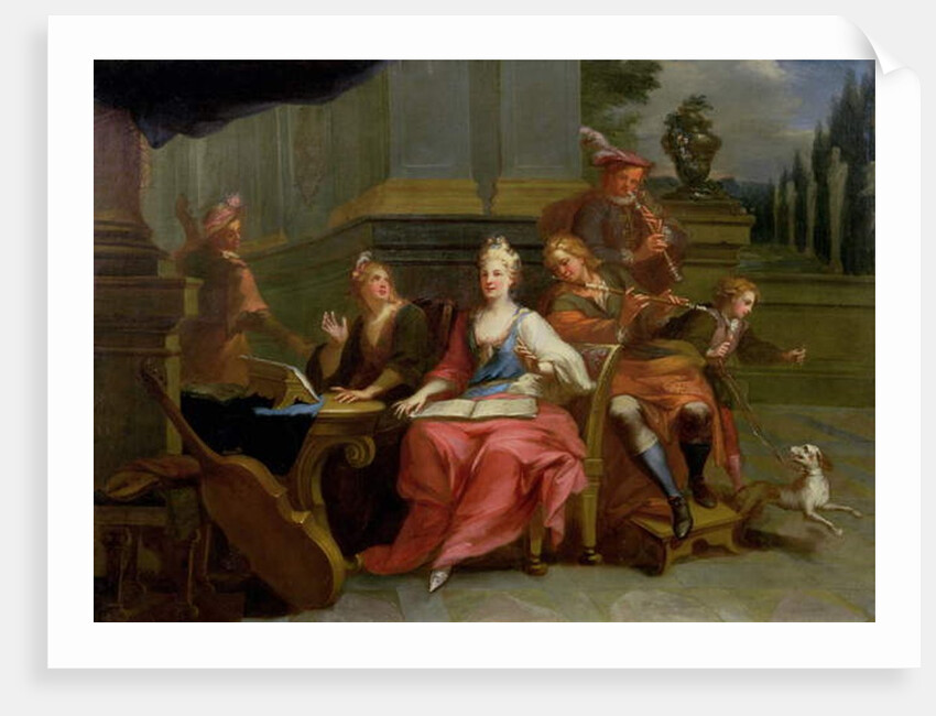 The Rehearsal by Etienne Jeaurat