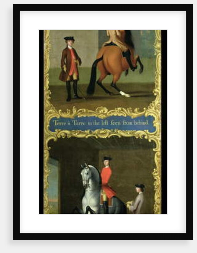 Terre a Terre to the Left Seen from Behind by Thomas of Pall Mall (attr. to) Butler