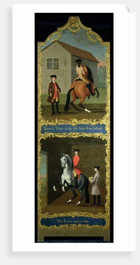 Terre a Terre to the Left Seen from Behind by Thomas of Pall Mall (attr. to) Butler