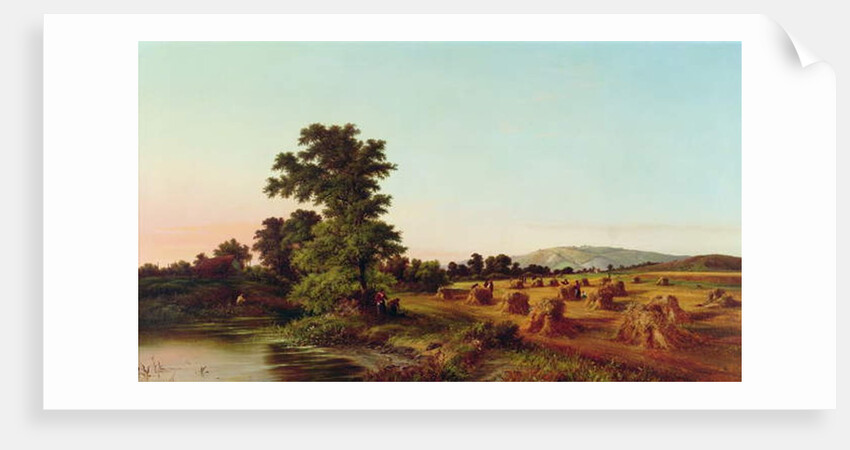 A Surrey Cornfield, 1865 by Walter Williams