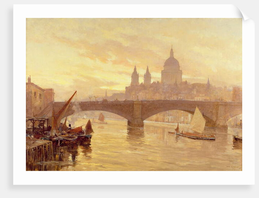 Southwark Bridge by Herbert Menzies Marshall