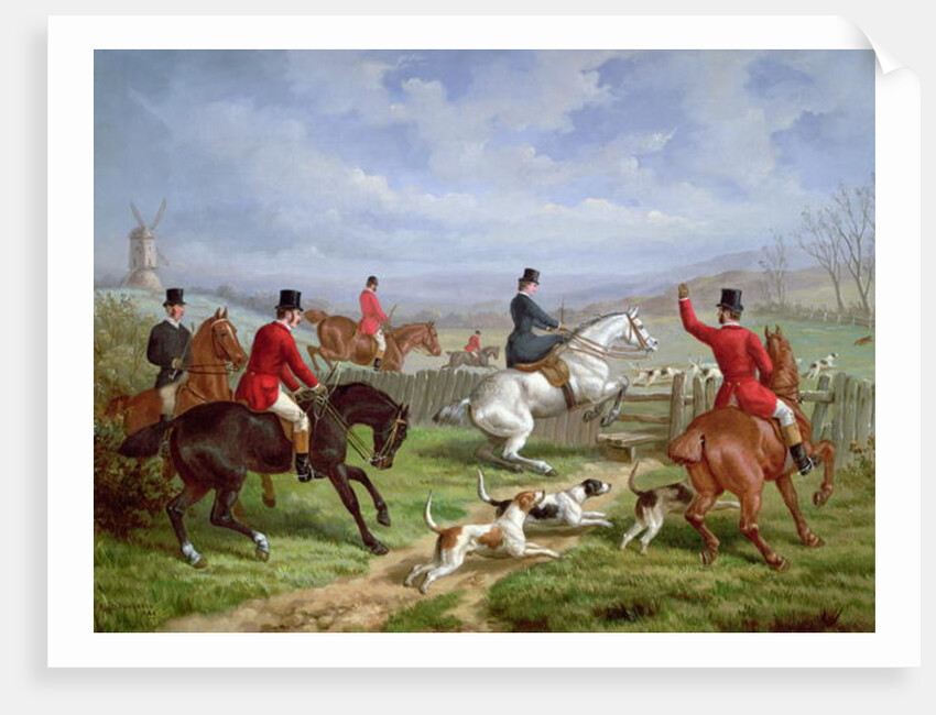 Over the Fence by Edward Benjamin Herbert