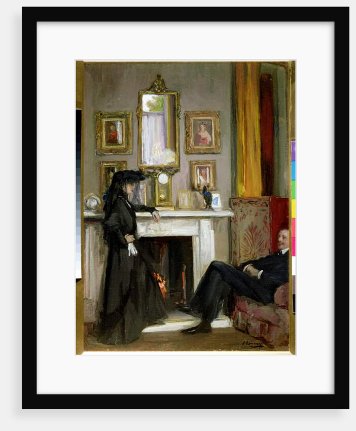 The Grey Drawing Room, Tangiers by John Lavery