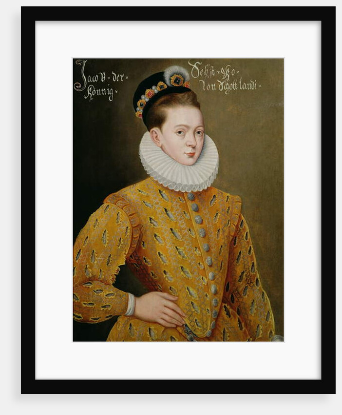 Portrait of James I of England and James VI of Scotland by Adrian