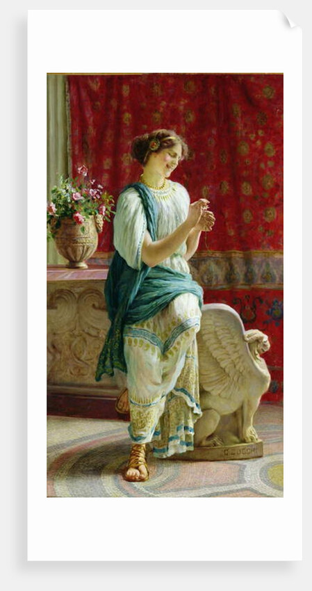 Roman Girl by Guglielmo Zocchi