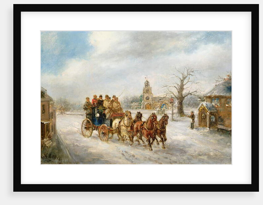 The Uxbridge Coach near Hillingdon by Henry Jones