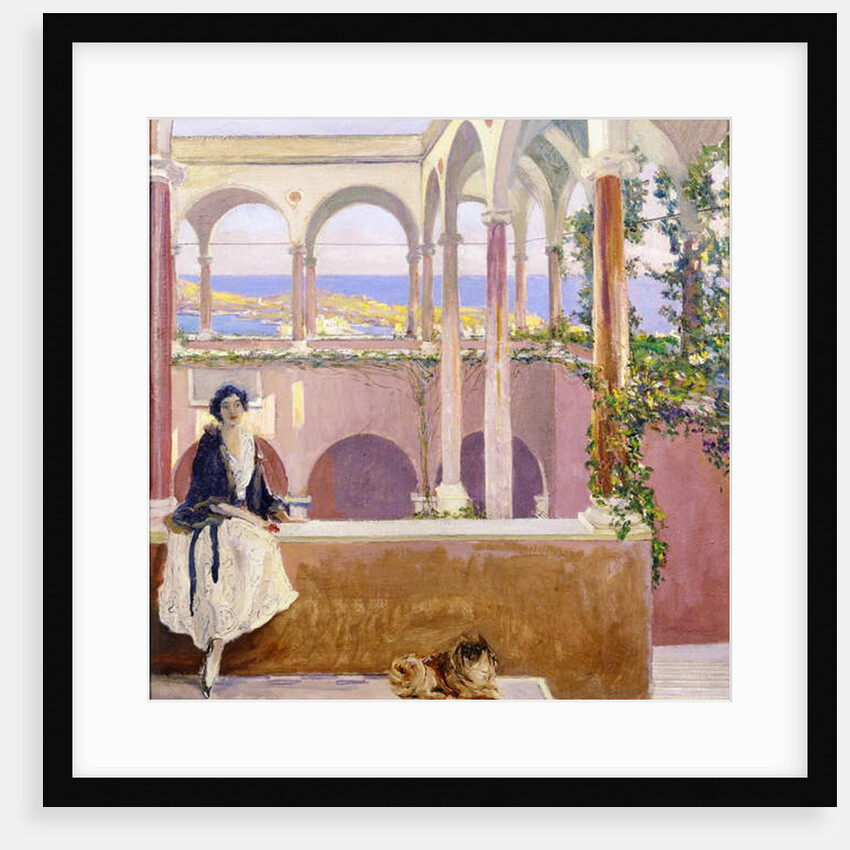 On the Riviera, 1920 by John Lavery