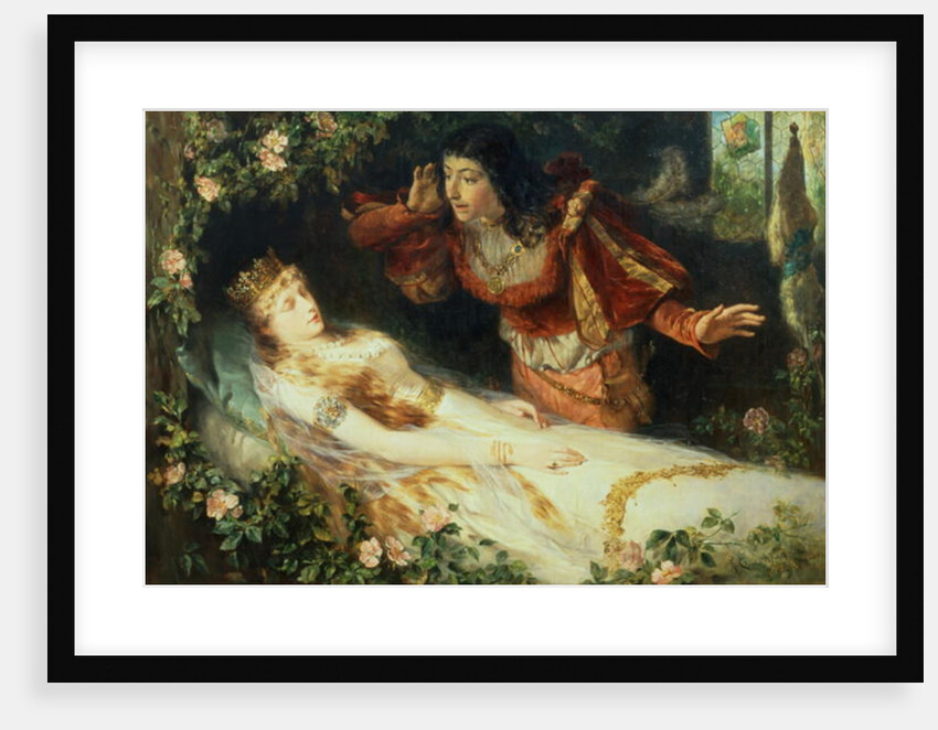 Sleeping Beauty, 1881 by Richard Eisermann