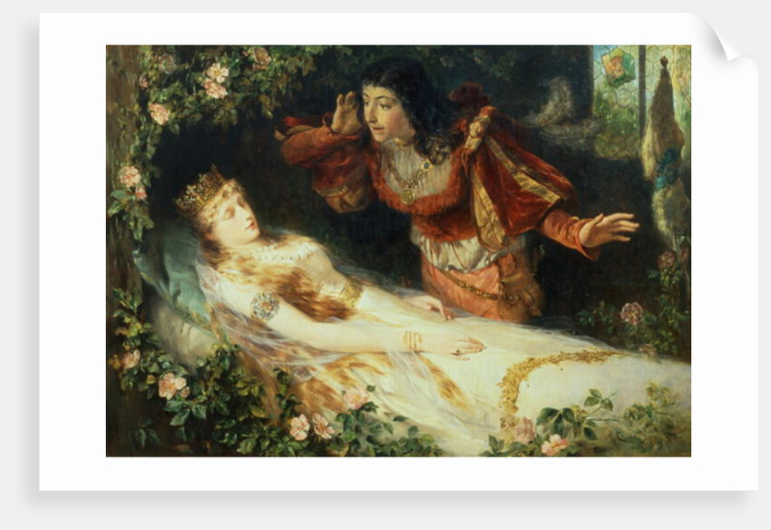 Sleeping Beauty, 1881 by Richard Eisermann