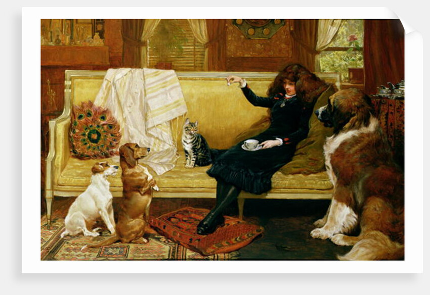Teatime Treat, 1883 by John Charlton