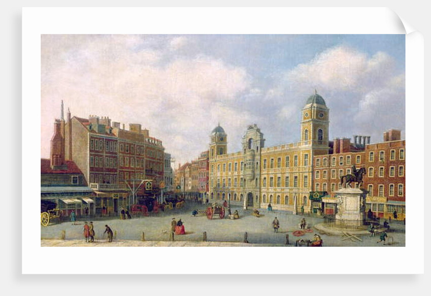 View of Northumberland House, c.1770 by William James