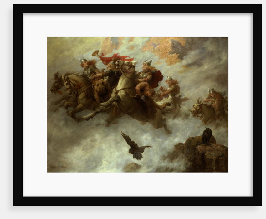 The Ride of the Valkyrie, 1890 by William T. Maud