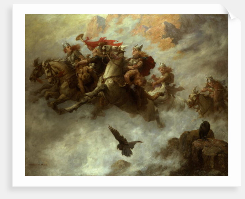The Ride of the Valkyrie, 1890 by William T. Maud