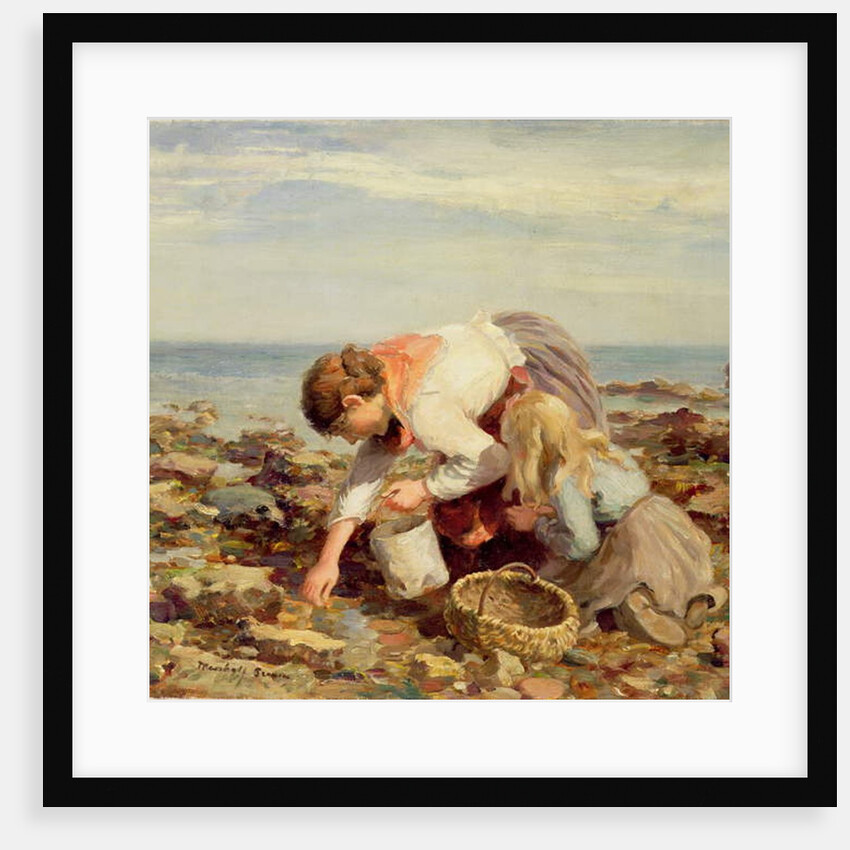 Collecting Shells by William Marshall Brown