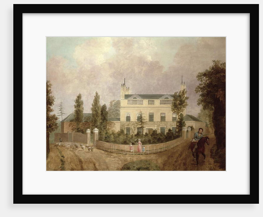 View of a country house, c.1840 by English School