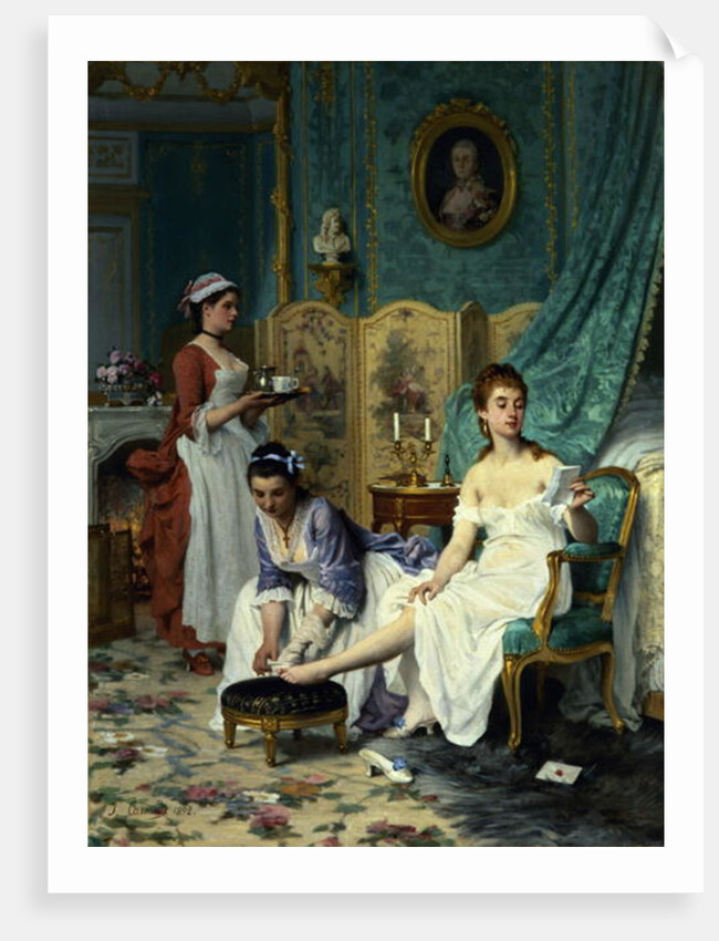 The Levee, 1892 by Joseph Caraud