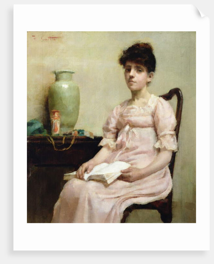 Lady Reading by Fanny Caille