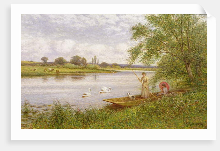 Ladies in a Punt by Alfred Jr. Glendening