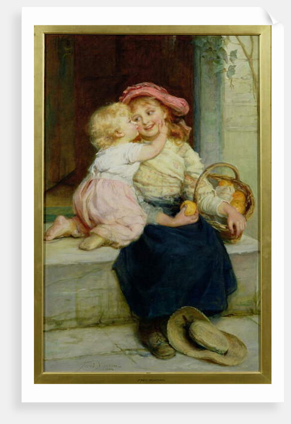 The Orange Seller by Frederick Morgan