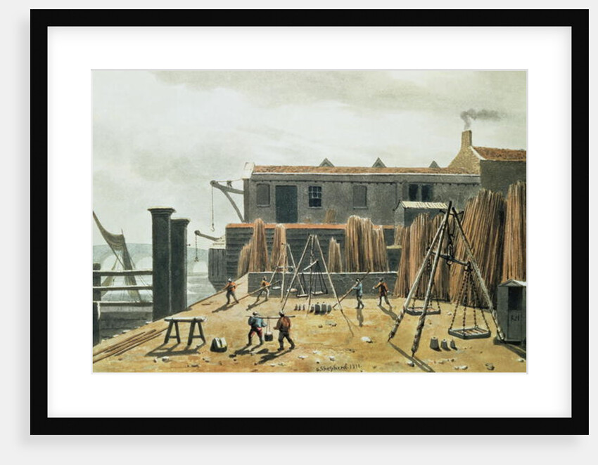 Steelyard, 1811 by George Shepherd
