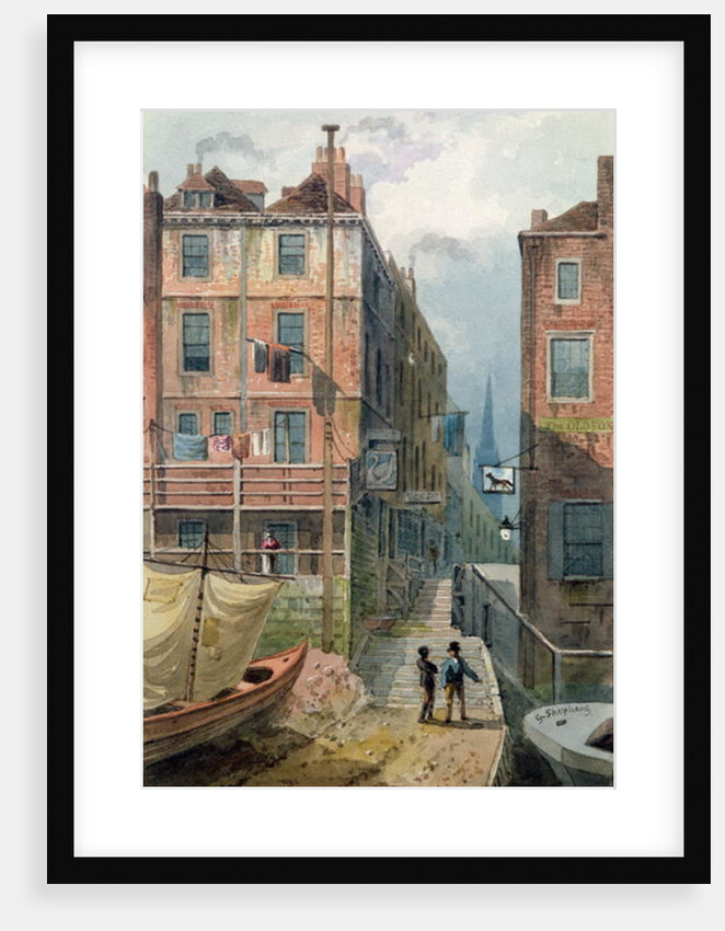 Hungerford Stairs, c.1810 by George Shepherd