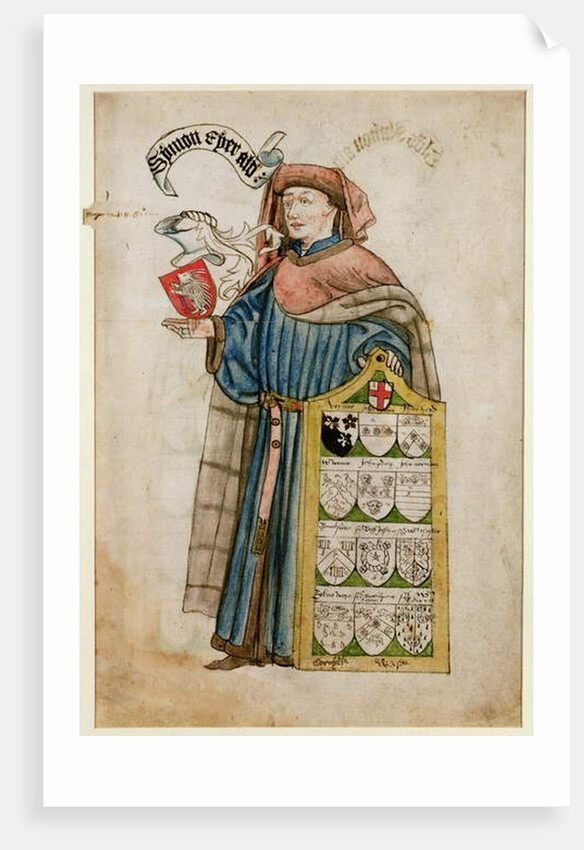 Simon Eyre in the Robes of a City of London Alderman, c.1450 by Roger Leigh